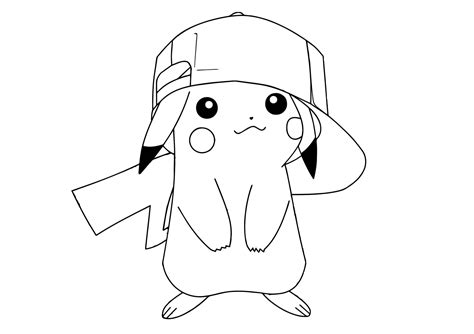 Pokemon pikachu color Continuara.org