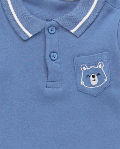 Polo bebe azul Continuara.org