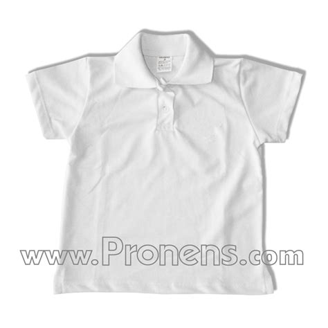 Polo blanco escuela Continuara.org