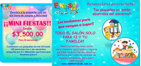 Promocion fiesta infantil Continuara.org