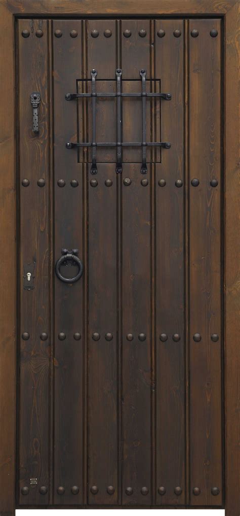 Puerta madera hierro Continuara.org