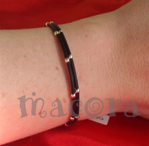 Pulsera abalorios acero Continuara.org