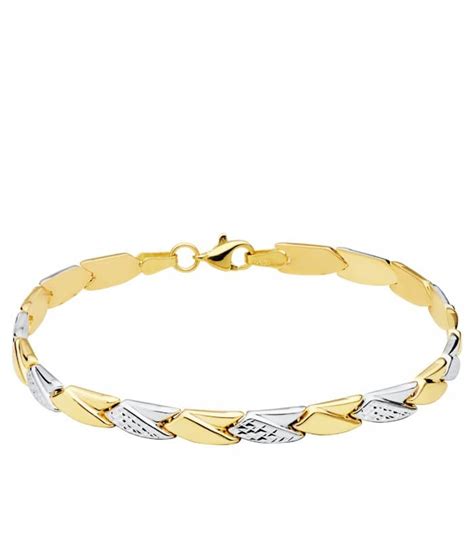 Pulsera bicolor oro Continuara.org