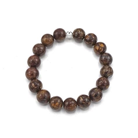 Pulsera broncita plata Continuara.org
