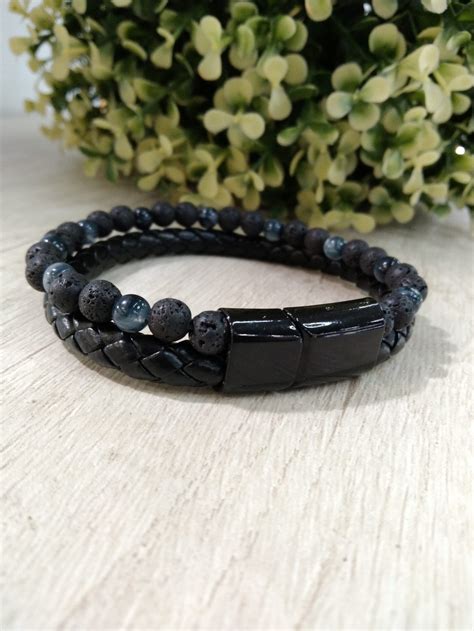 Pulsera doble cuero Continuara.org