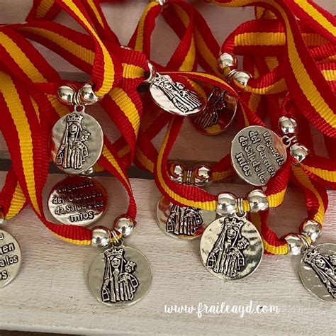Pulsera espana virgen Continuara.org