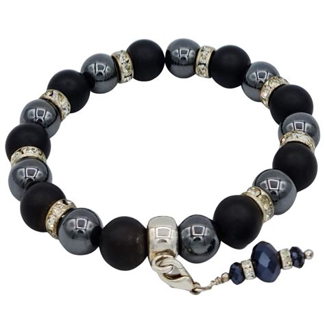 Pulsera hematite charm Continuara.org