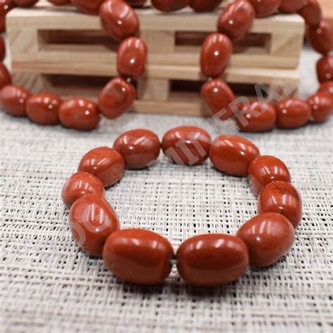 Pulsera jaspe rojo Continuara.org
