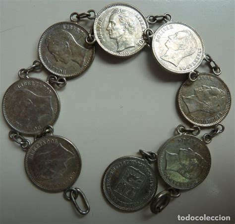 Pulsera monedas antiguas Continuara.org