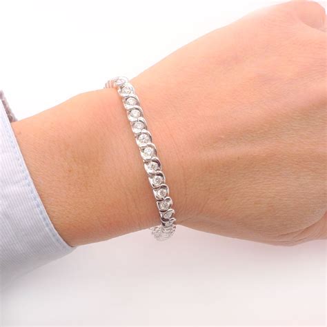 Pulsera oro blanco Continuara.org