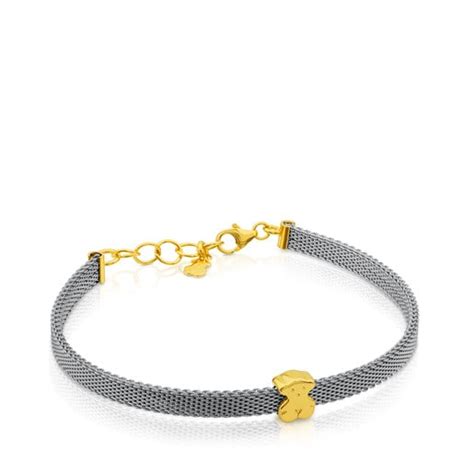 Pulsera oso acero Continuara.org