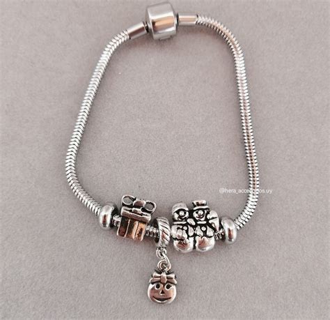 Pulsera pandora acero Continuara.org
