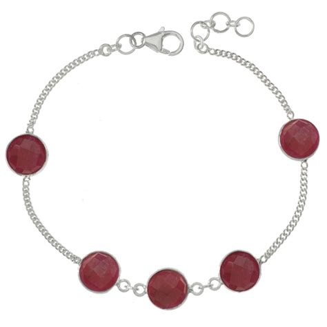 Pulsera piedra rubi Continuara.org