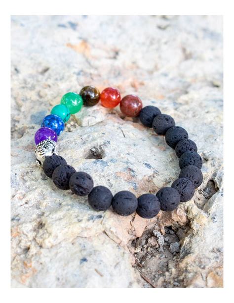 Pulsera roca volcanica Continuara.org