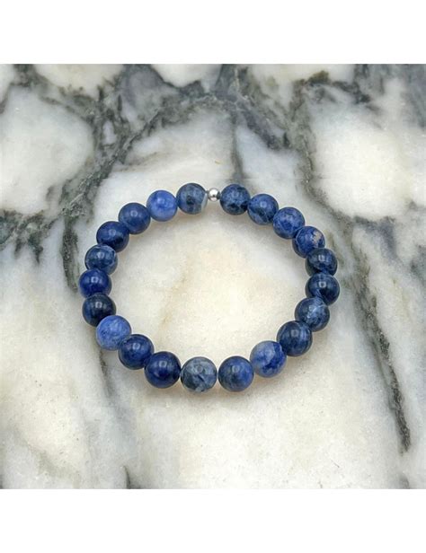 Pulsera sodalita certificado Continuara.org