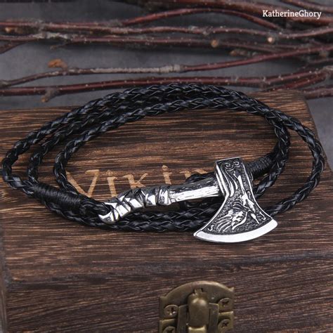 Pulsera vikinga cuero Continuara.org