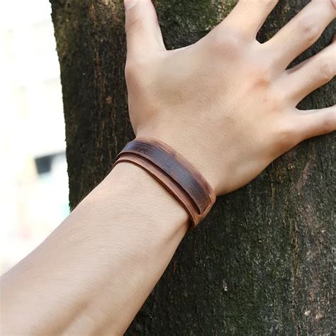 Pulseras cuero genuinas Continuara.org