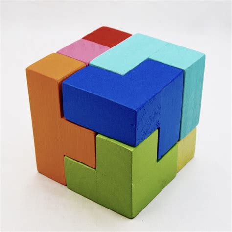 Puzzle cubos geometricos Continuara.org
