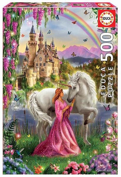 Puzzle hada unicornio Continuara.org