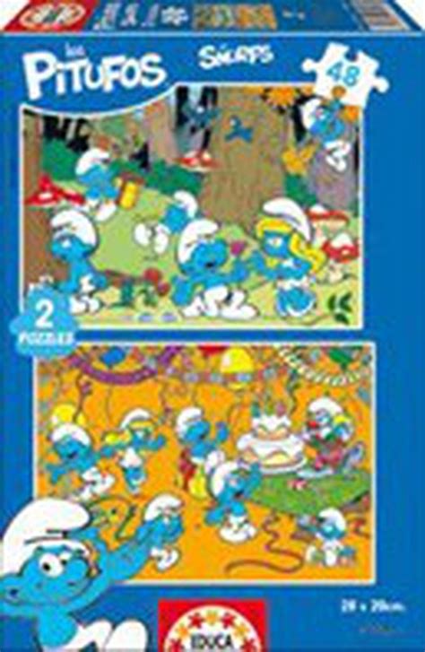 Puzzle los pitufos Continuara.org