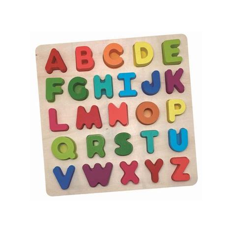 Puzzle madera abecedario Continuara.org