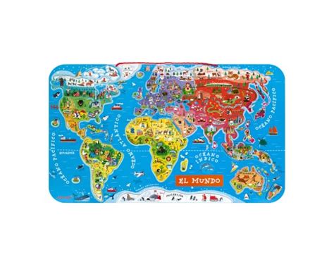 Puzzle magnetico mundo Continuara.org