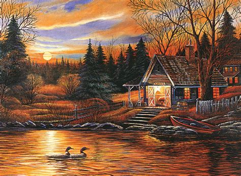Puzzle romantic scenery Continuara.org
