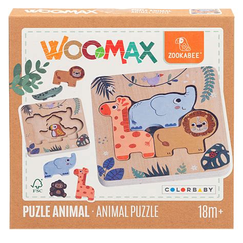 Puzzles madera animales Continuara.org