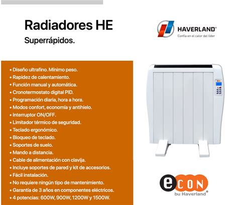 Radiadores electricos haverland Continuara.org