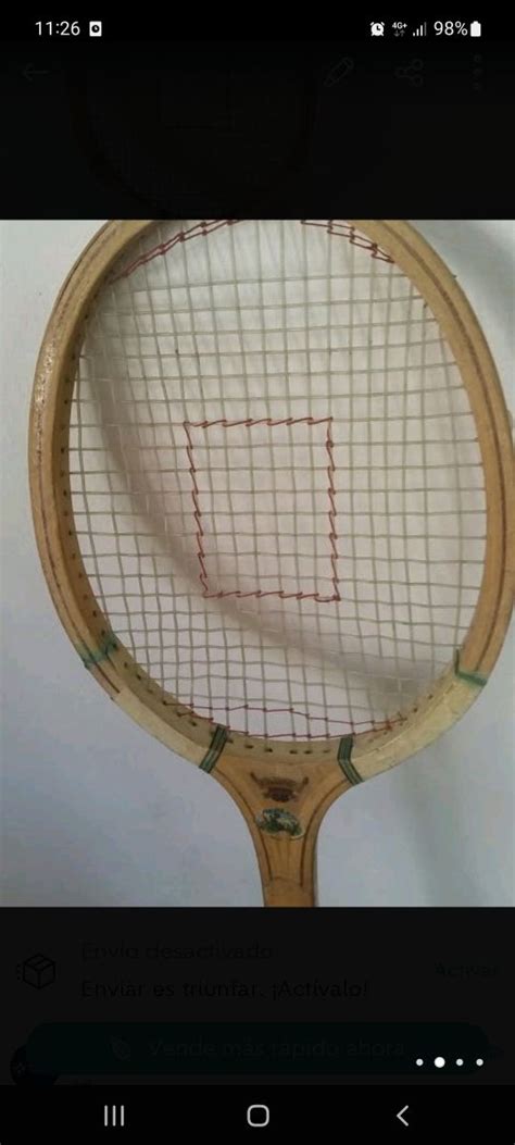 Raqueta tenis muy Continuara.org