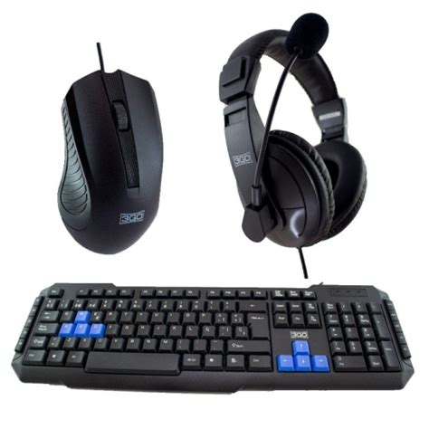 Raton teclado auriculares Continuara.org