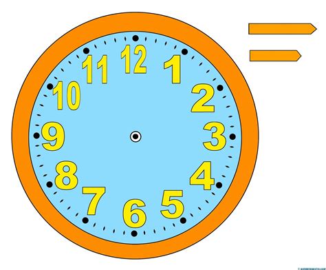 Reloj aprender hora Continuara.org
