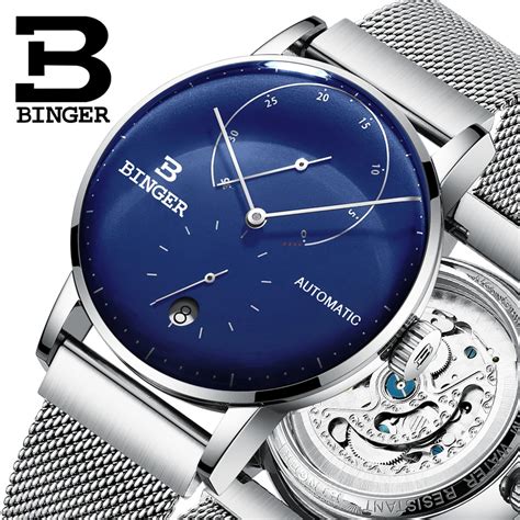 Reloj automatico binger Continuara.org