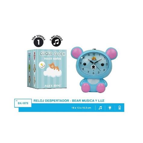 Reloj despertador bear Continuara.org