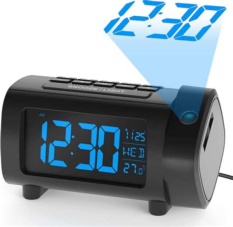 Reloj despertador proyector Continuara.org