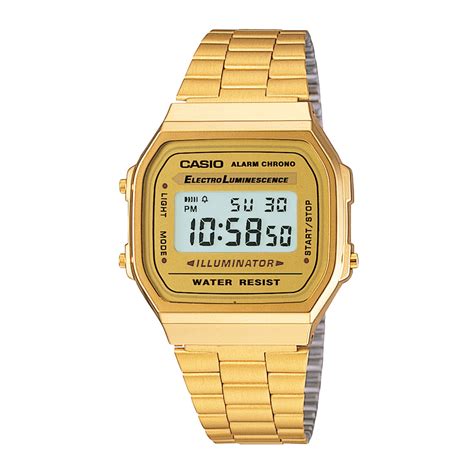 Reloj dorado casio Continuara.org