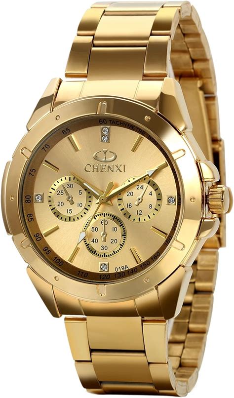 Reloj dorado hombre Continuara.org