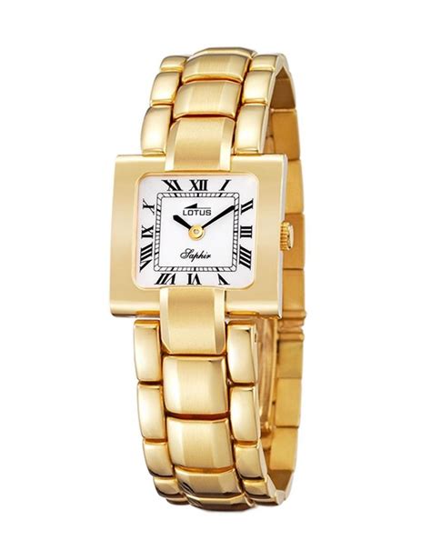 Reloj lotus oro Continuara.org