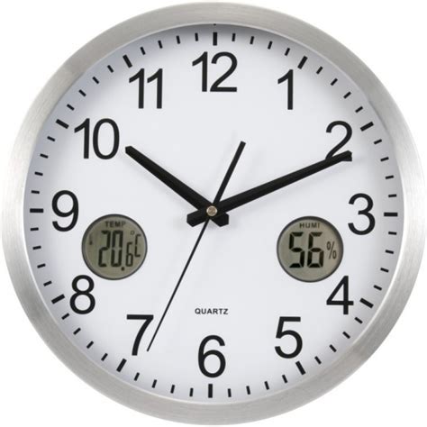 Reloj pared termometro Continuara.org
