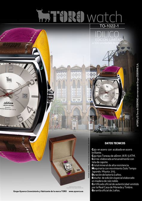 Reloj toro watch Continuara.org