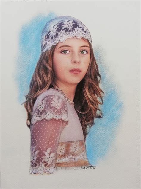 Retrato pastel pastel Continuara.org