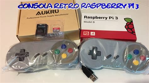 Retro consola raspberry Continuara.org