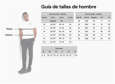 Ropa hombre talla Continuara.org