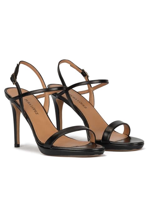 Sandalias negras Continuara.org