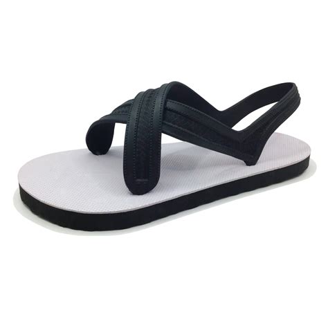 Sandalias talonera negro Continuara.org