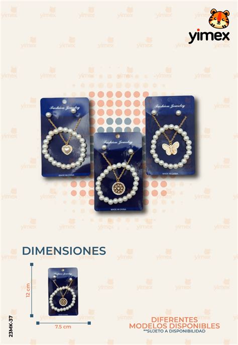 Set bisuteria perlas Continuara.org