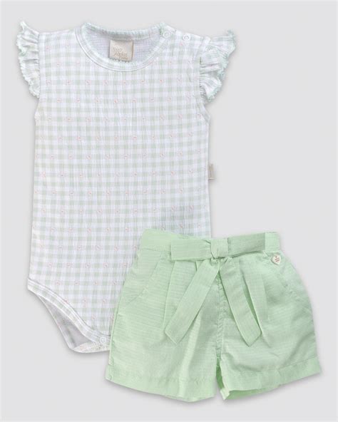 Short verde bebe Continuara.org