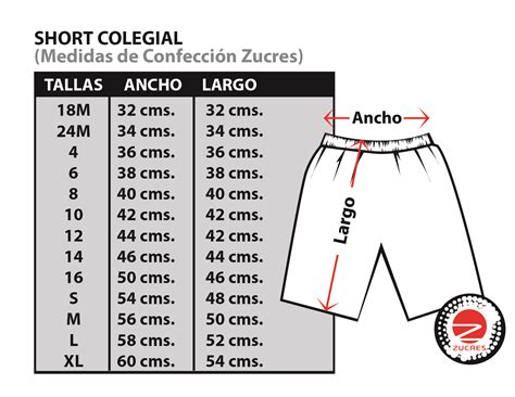 Shorts talla Continuara.org