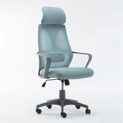 Silla escritorio azul Continuara.org