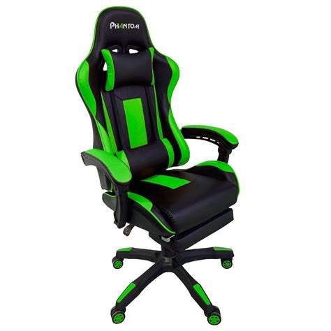 Silla gamer verde Continuara.org